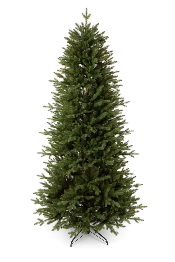 Smrek Vihorlat 3D SLIM 220 cm – úzky umelý vianočný stromček